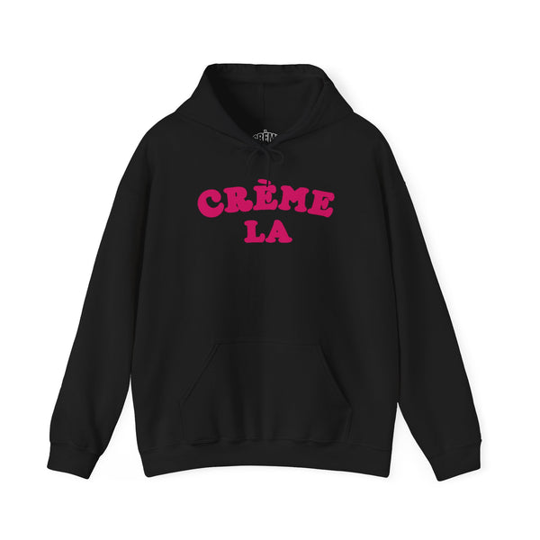 Creme LA Sweatshirt In Black / Pink
