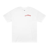Heritage Cross Shirt In White (Red/Yellow)