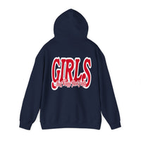 Girls Just Wanna Have Funds Sweater (Red/White)