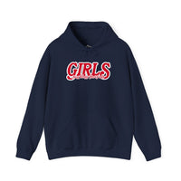 Girls Just Wanna Have Funds Sweater (Red/White)