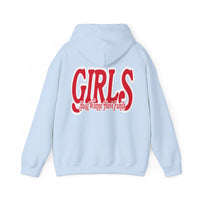 Girls Just Wanna Have Funds Sweater (Red/White)