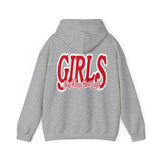 Girls Just Wanna Have Funds Sweater (Red/White)
