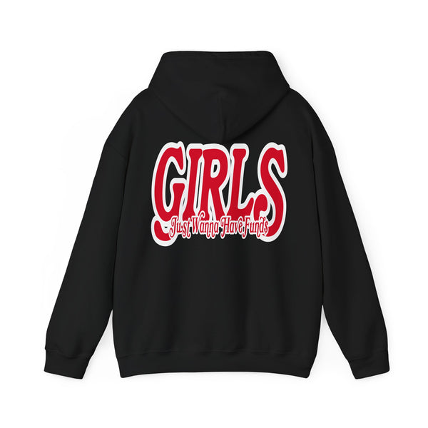 Girls Just Wanna Have Funds Sweater (Red/White)
