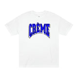 Creme Double Tee In Grey