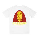 Heritage Cross Shirt In White (Red/Yellow)