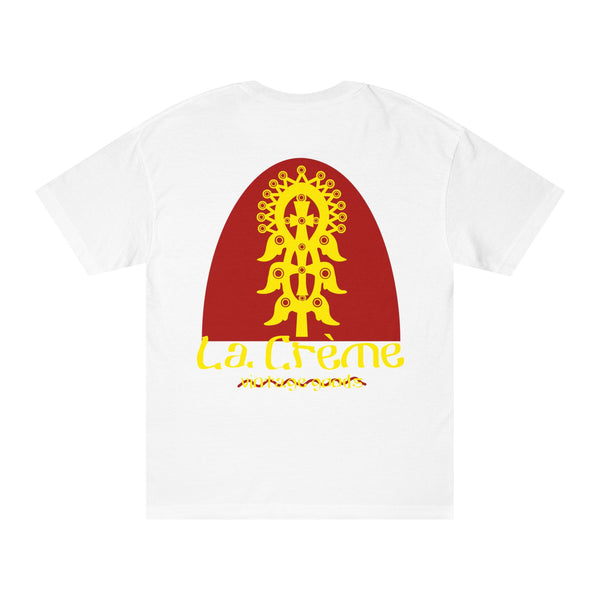 Heritage Cross Shirt In White (Red/Yellow)