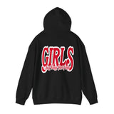 Girls Just Wanna Have Funds Sweater (Red/White)