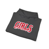 Girls Just Wanna Have Funds Sweater (Red/White)