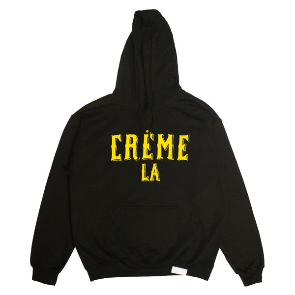 Crème LA Sweater (Black/Yellow)