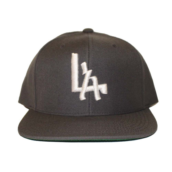 LA Heritage Snapback (Grey/White)