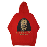 Red Heritage Cross Zip-Up Sweater (Black/Gold)