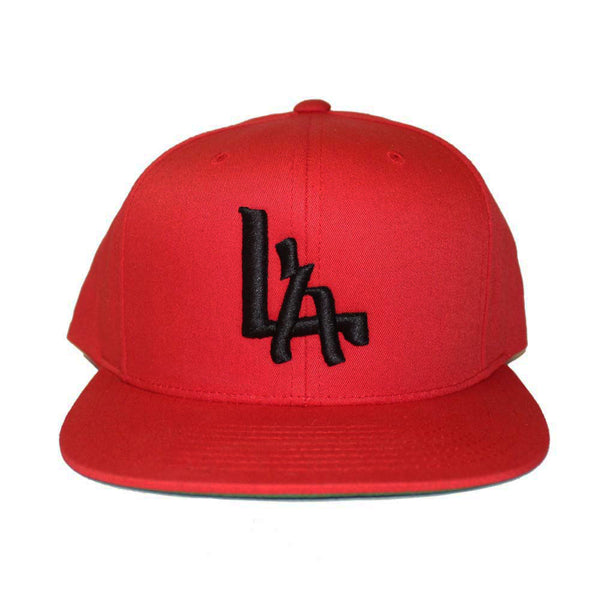LA Heritage Snapback (Red/Black)
