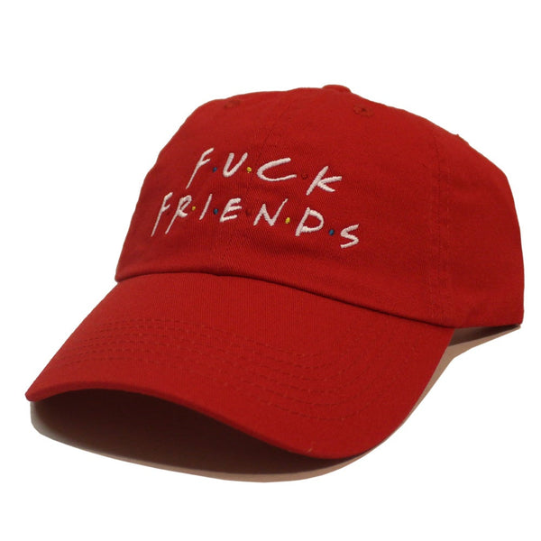 Fuck Friends Hat In Red